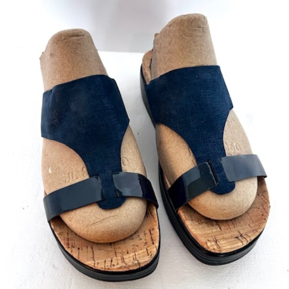 Donald Pliner Sandal Faina Navy Blue Size 7.5